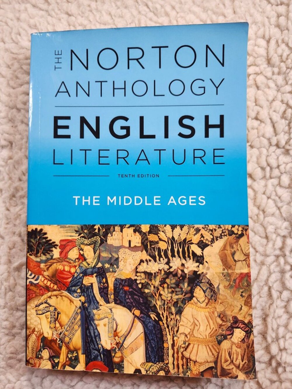 Norton Anthology English Literature Tenth Edition Volume A The Middle Ages